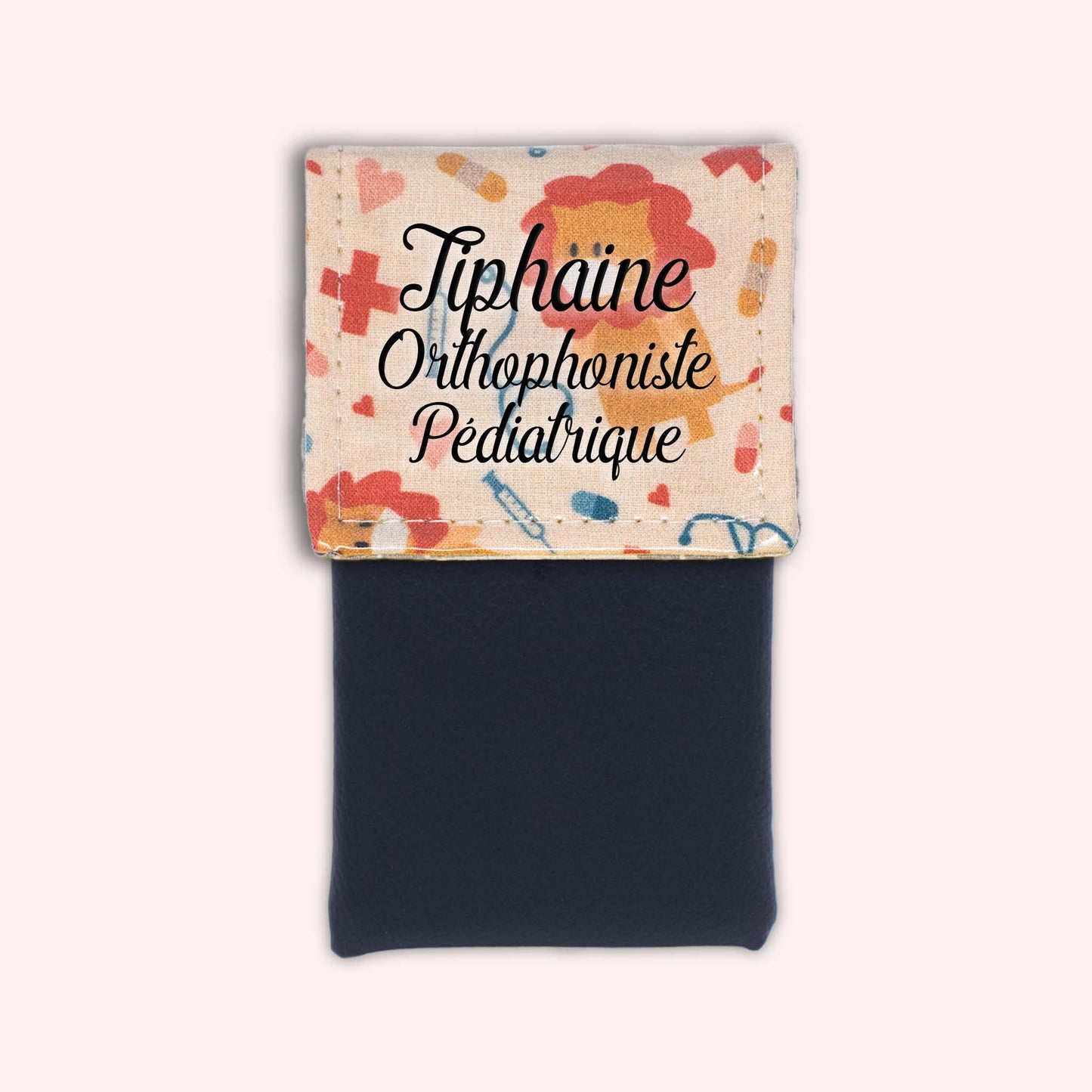 Pochette aimantée Léon le lion