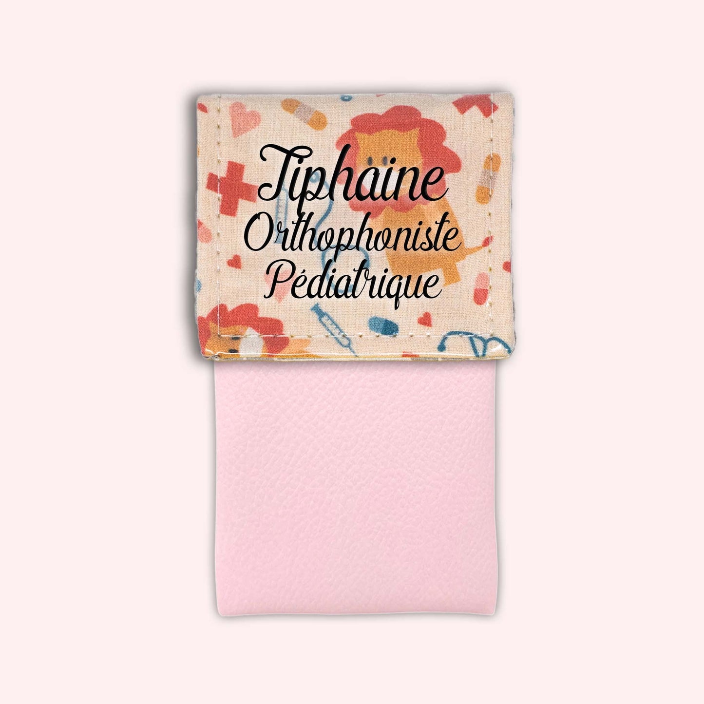 Pochette aimantée Léon le lion