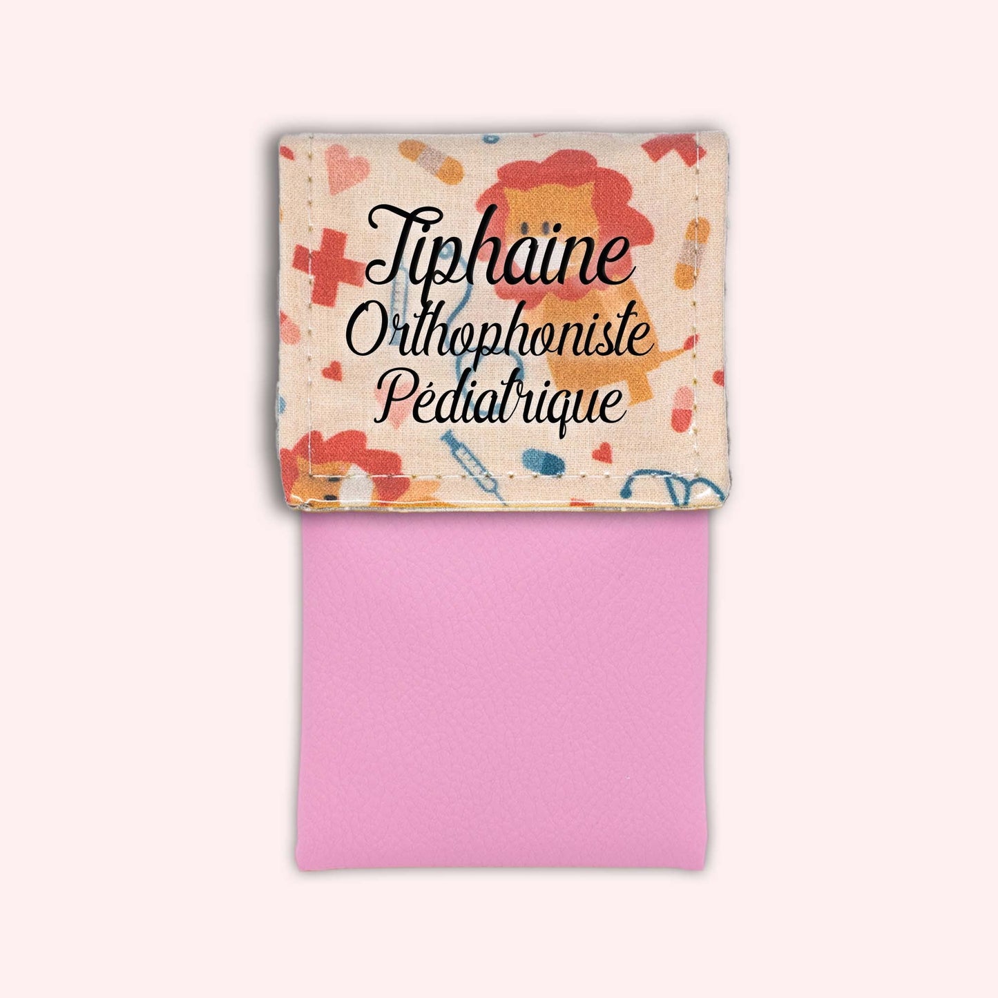 Pochette aimantée Léon le lion