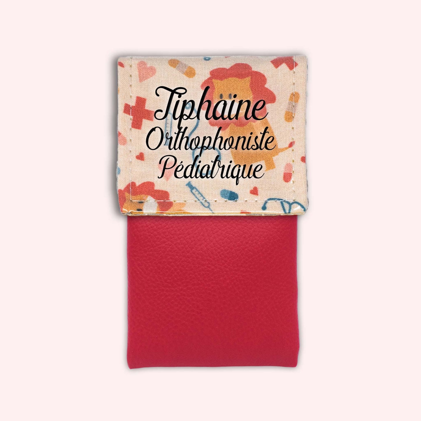 Pochette aimantée Léon le lion