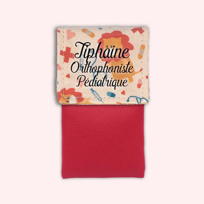 Pochette aimantée Léon le lion