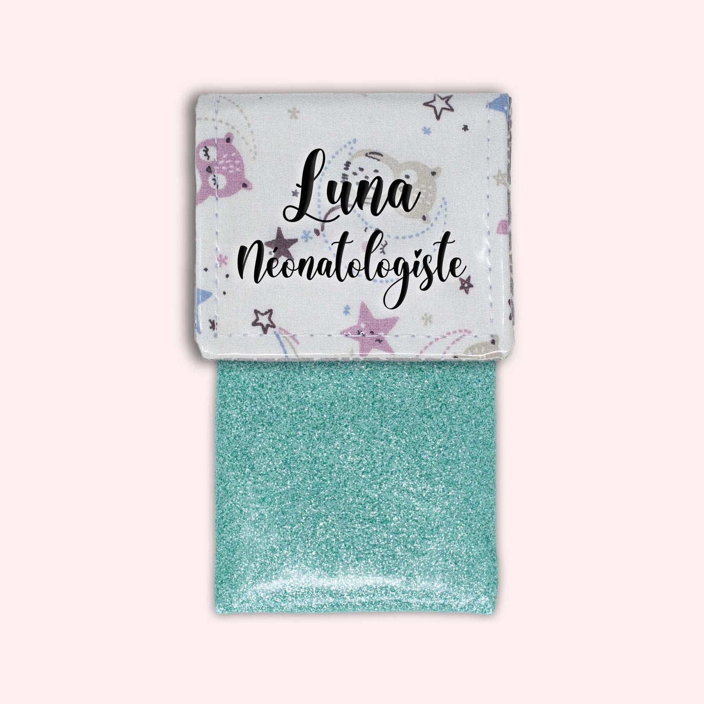 Pochette aimantée Luna la chouette