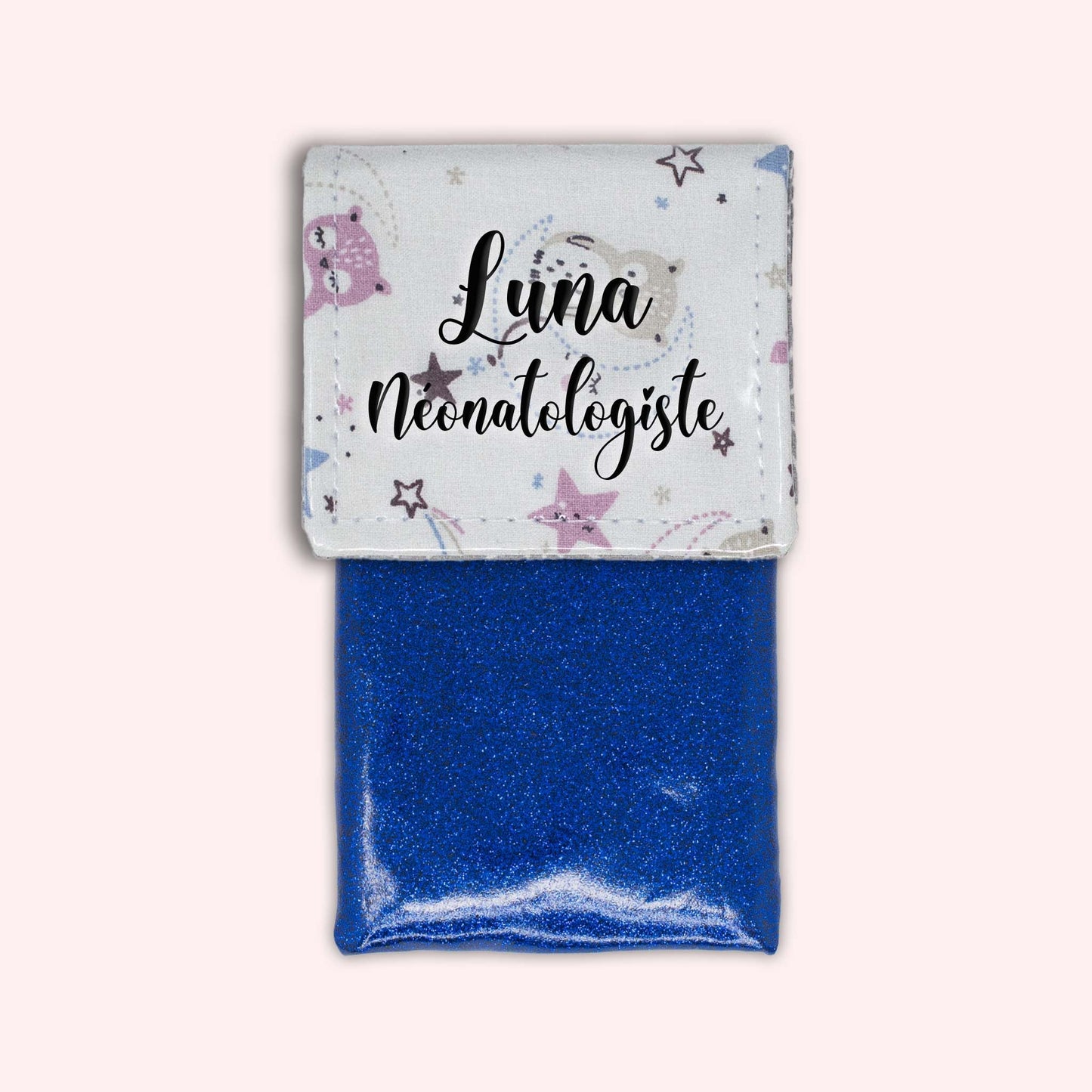Pochette aimantée Luna la chouette