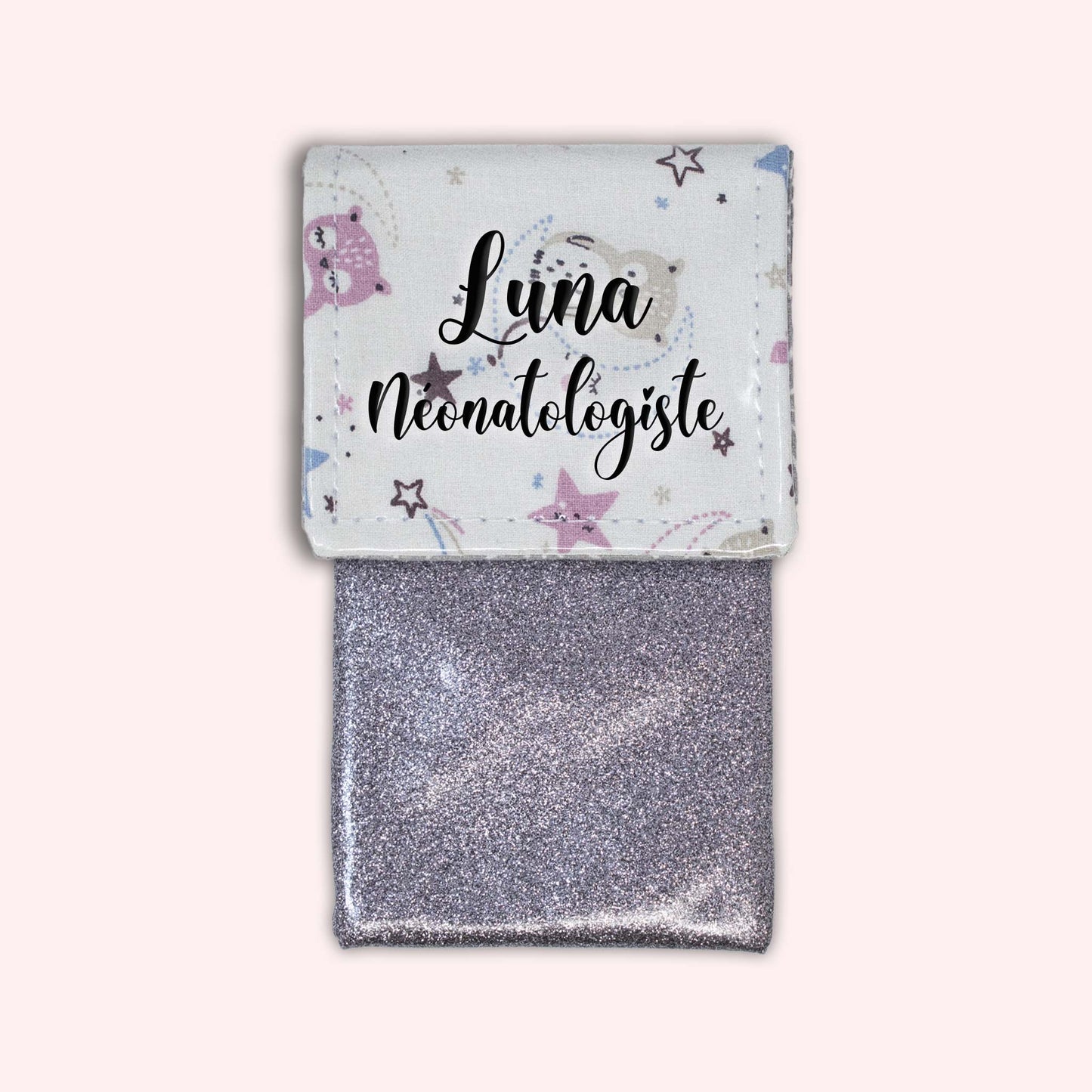 Pochette aimantée Luna la chouette