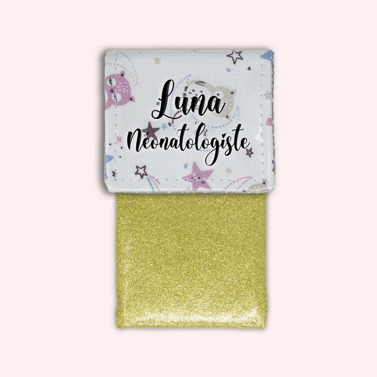 Pochette aimantée Luna la chouette
