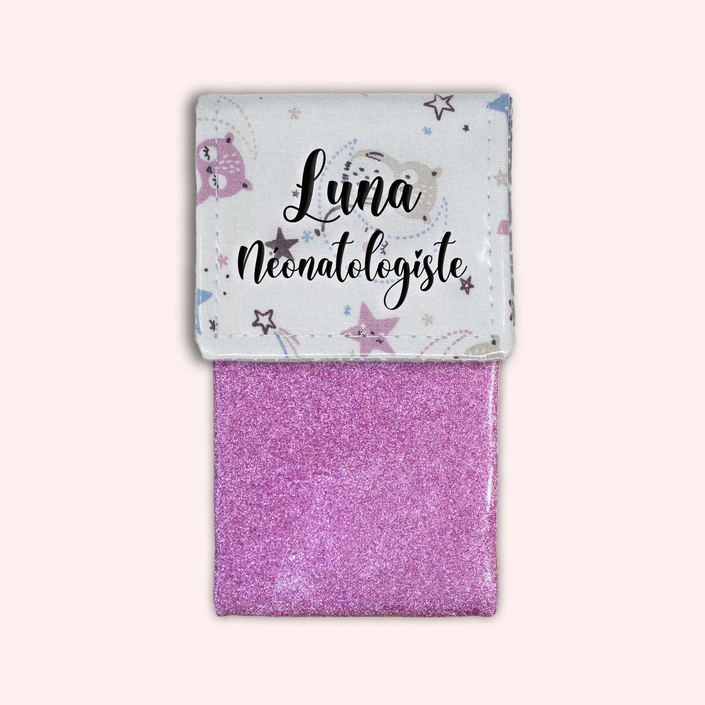Pochette aimantée Luna la chouette