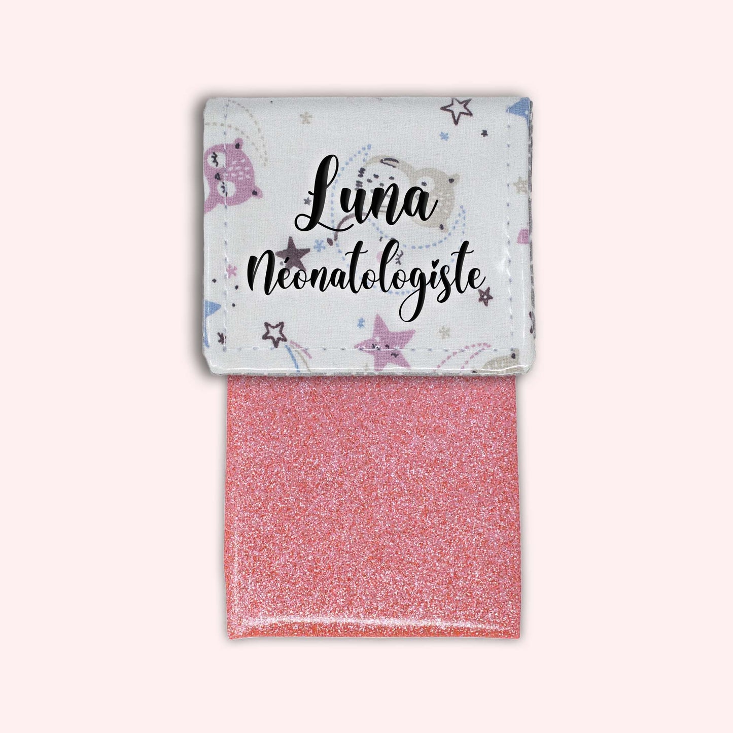 Pochette aimantée Luna la chouette