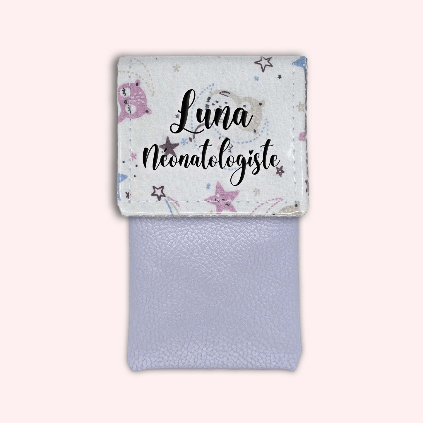Pochette aimantée Luna la chouette
