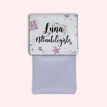 Pochette aimantée Luna la chouette