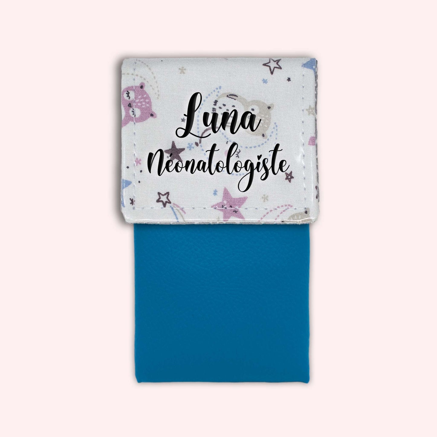Pochette aimantée Luna la chouette