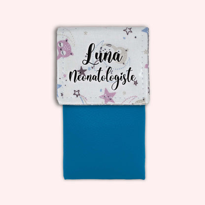 Pochette aimantée Luna la chouette