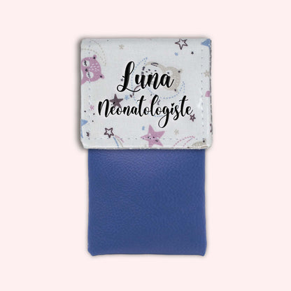 Pochette aimantée Luna la chouette