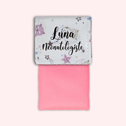 Pochette aimantée Luna la chouette