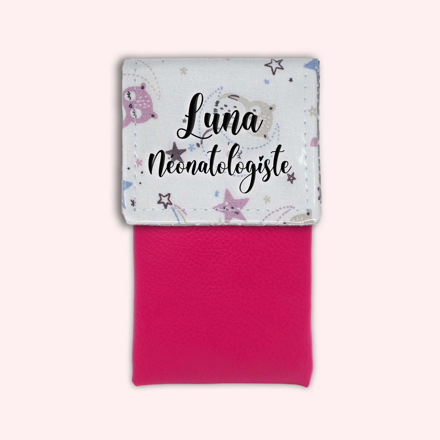 Pochette aimantée Luna la chouette