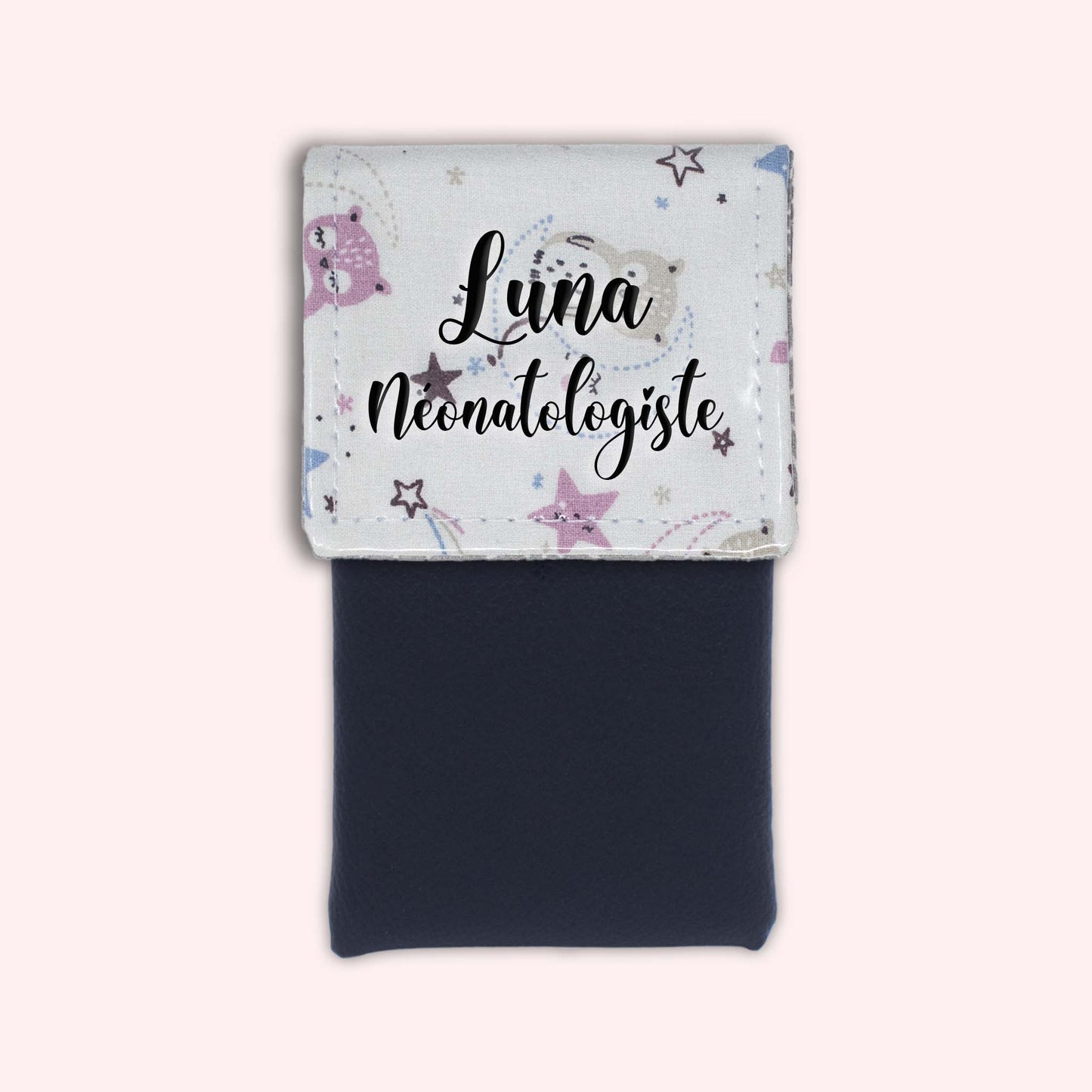 Pochette aimantée Luna la chouette
