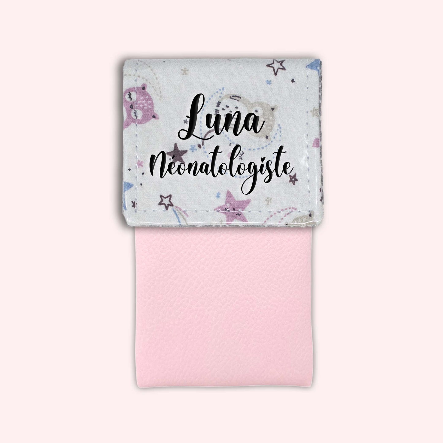 Pochette aimantée Luna la chouette