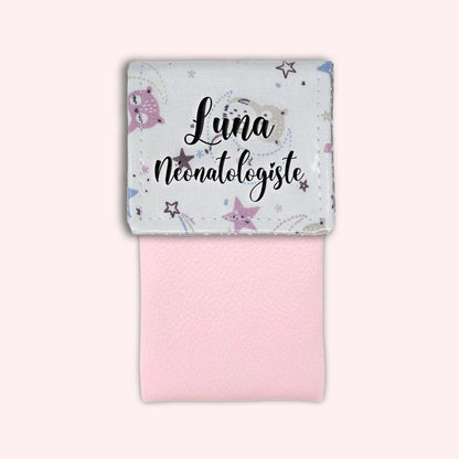 Pochette aimantée Luna la chouette