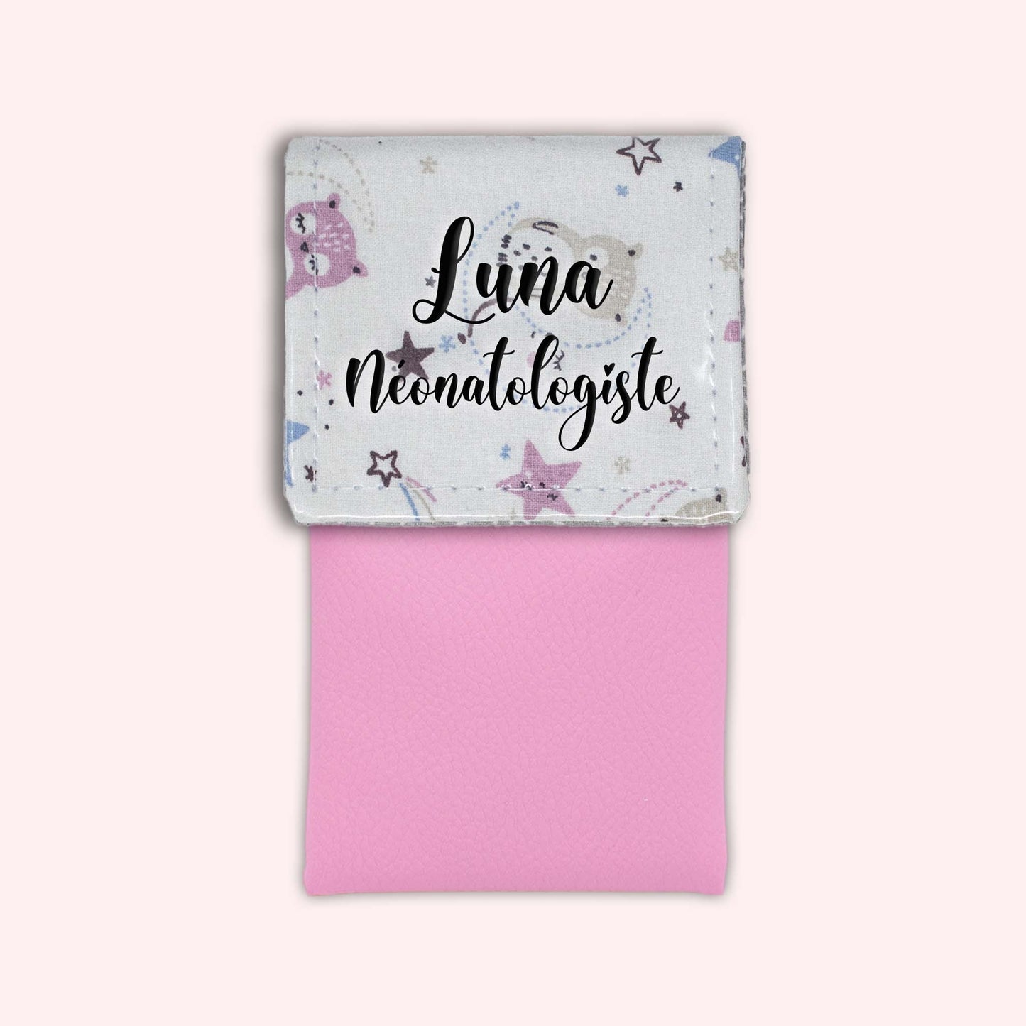Pochette aimantée Luna la chouette