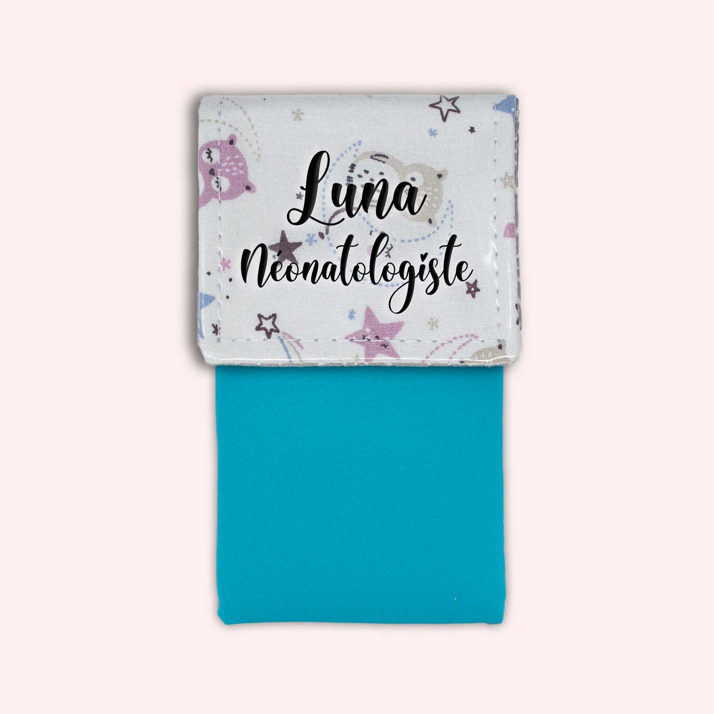 Pochette aimantée Luna la chouette