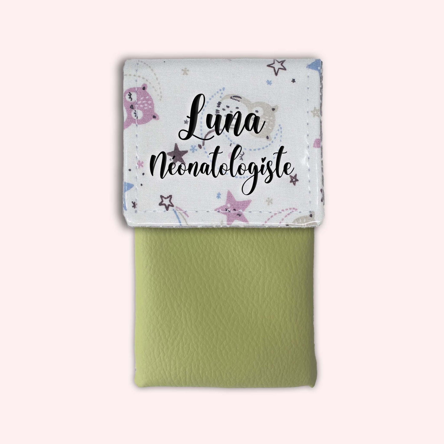 Pochette aimantée Luna la chouette