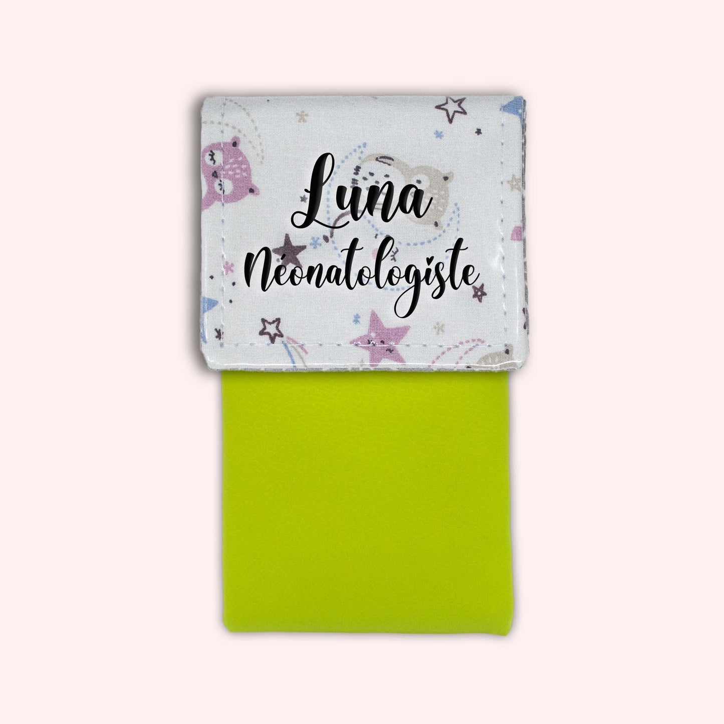 Pochette aimantée Luna la chouette