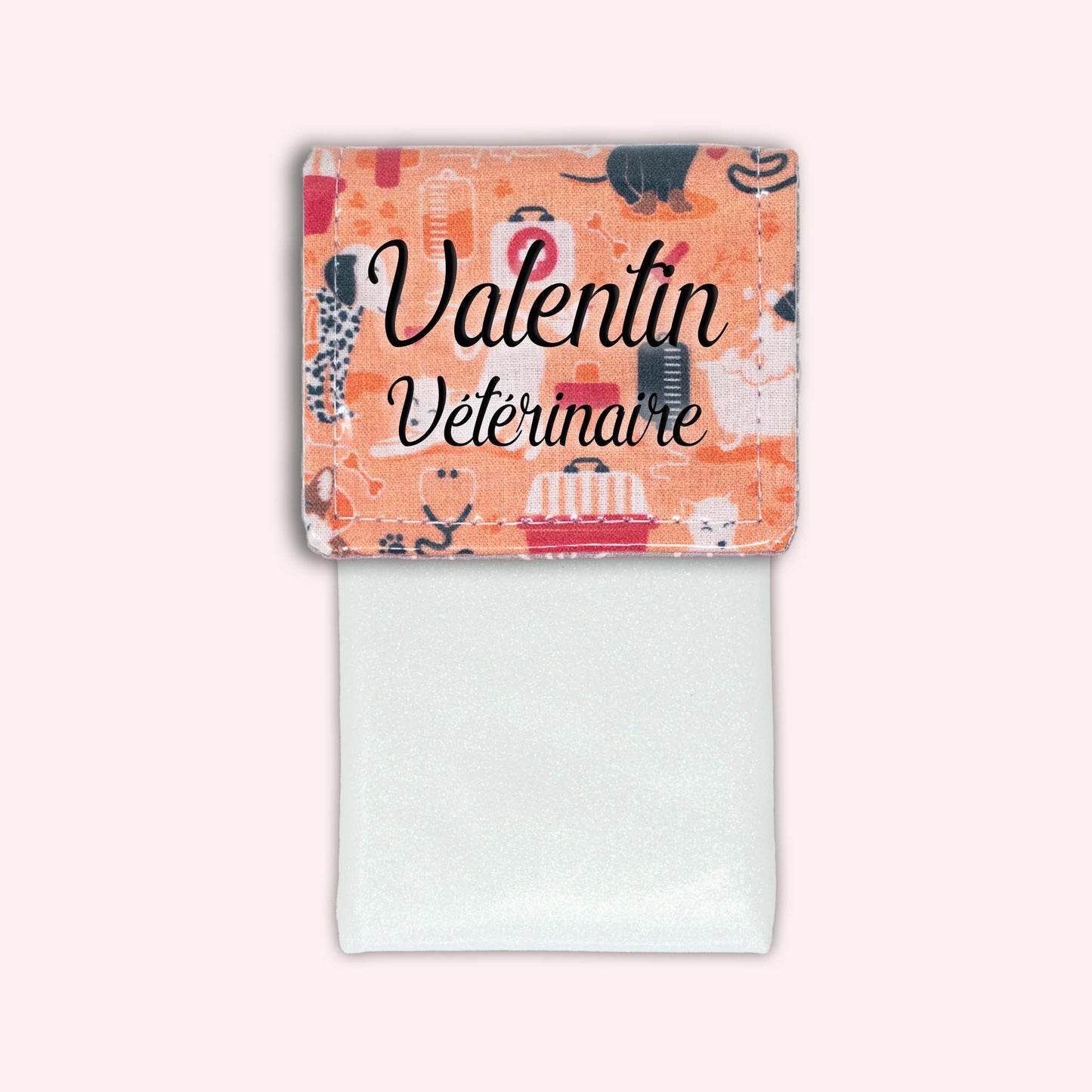 Orange Veterinarian Magnetic Pouch