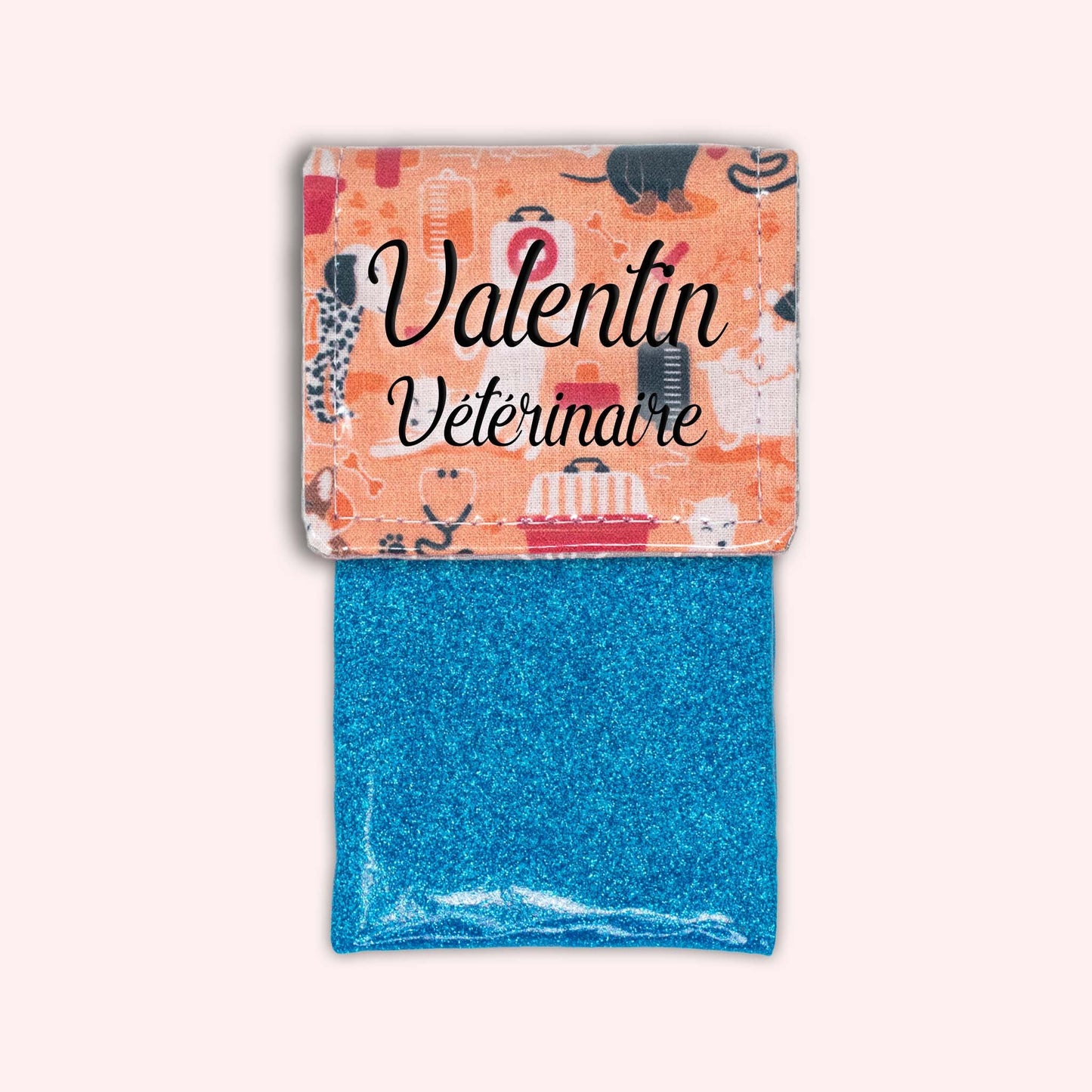 Orange Veterinarian Magnetic Pouch