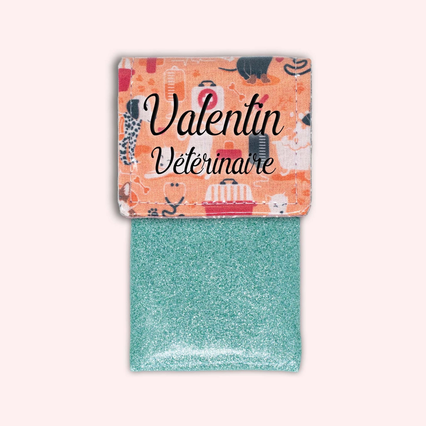 Orange Veterinarian Magnetic Pouch