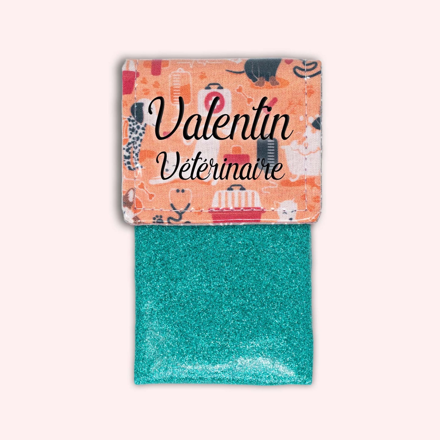 Orange Veterinarian Magnetic Pouch