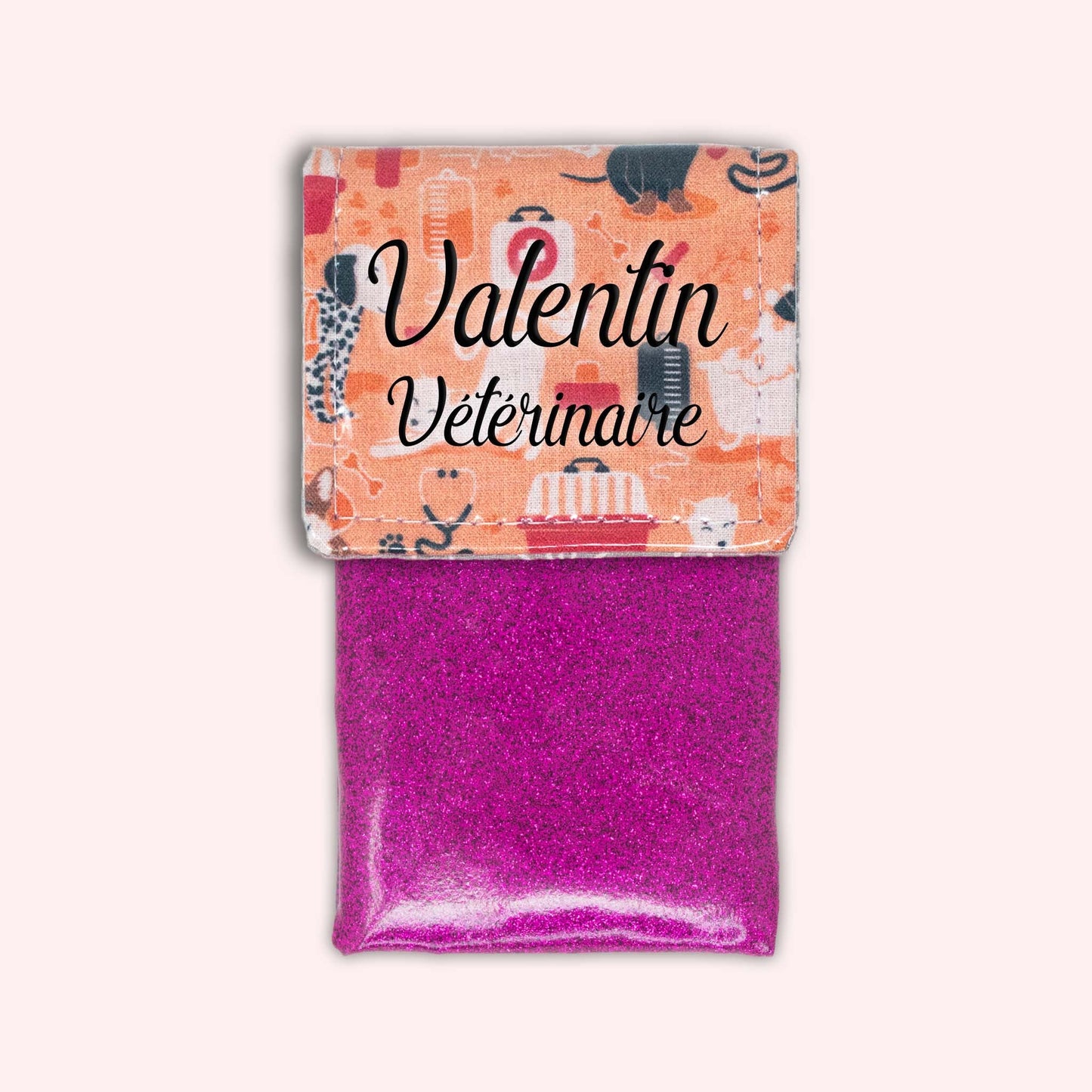 Orange Veterinarian Magnetic Pouch