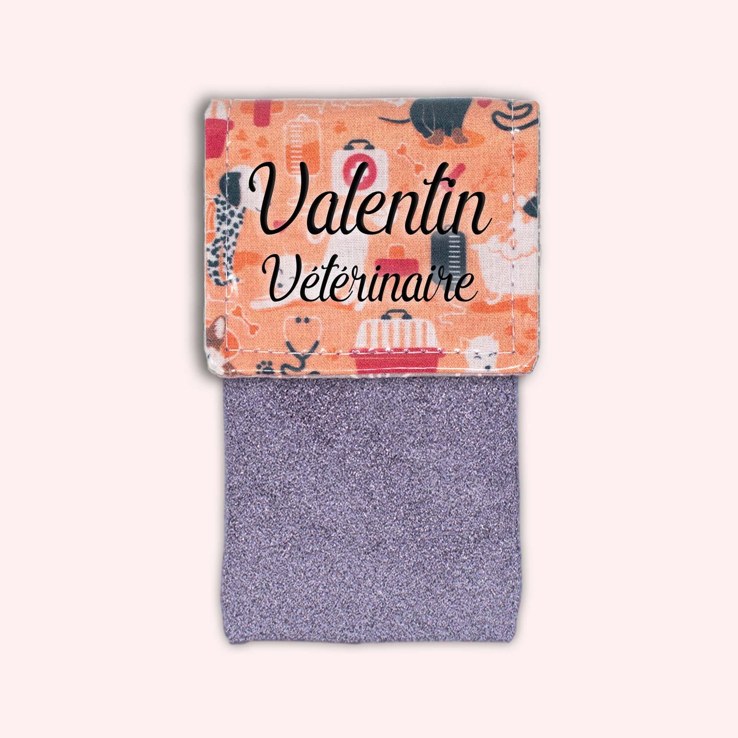 Orange Veterinarian Magnetic Pouch