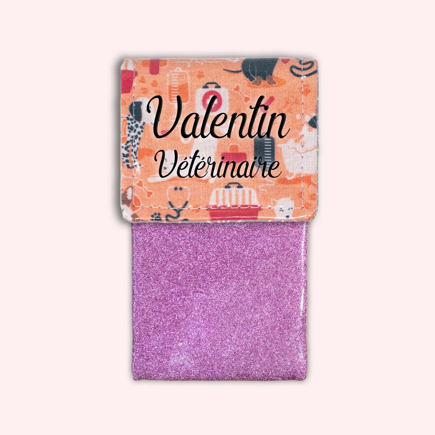 Orange Veterinarian Magnetic Pouch