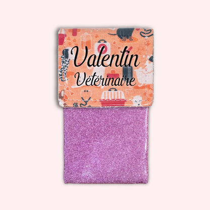 Orange Veterinarian Magnetic Pouch