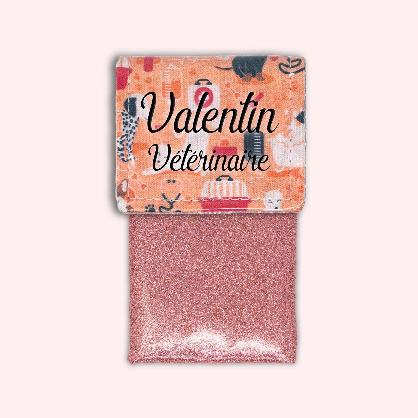Orange Veterinarian Magnetic Pouch
