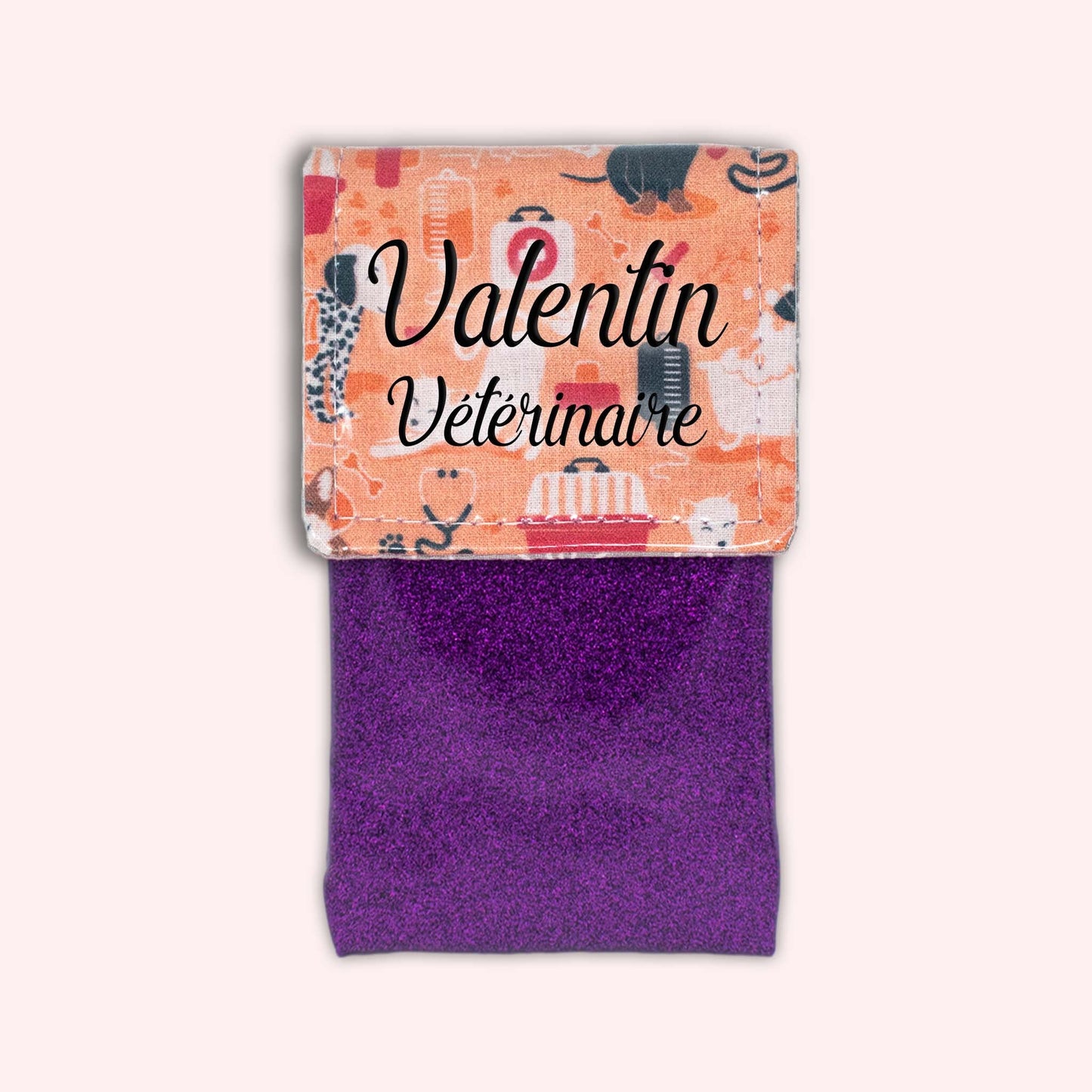 Orange Veterinarian Magnetic Pouch
