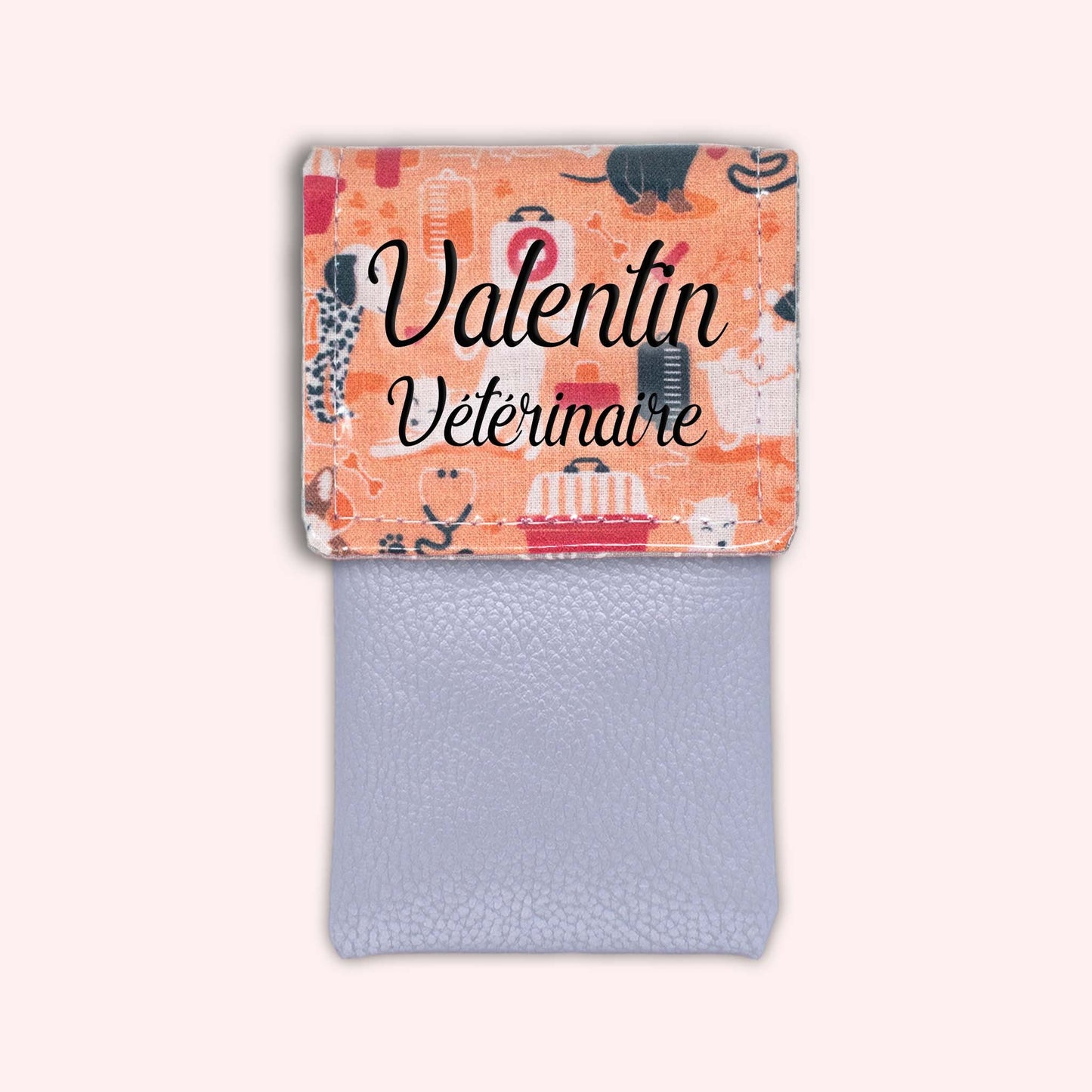 Orange Veterinarian Magnetic Pouch
