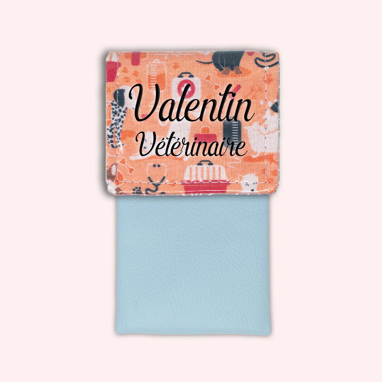 Orange Veterinarian Magnetic Pouch
