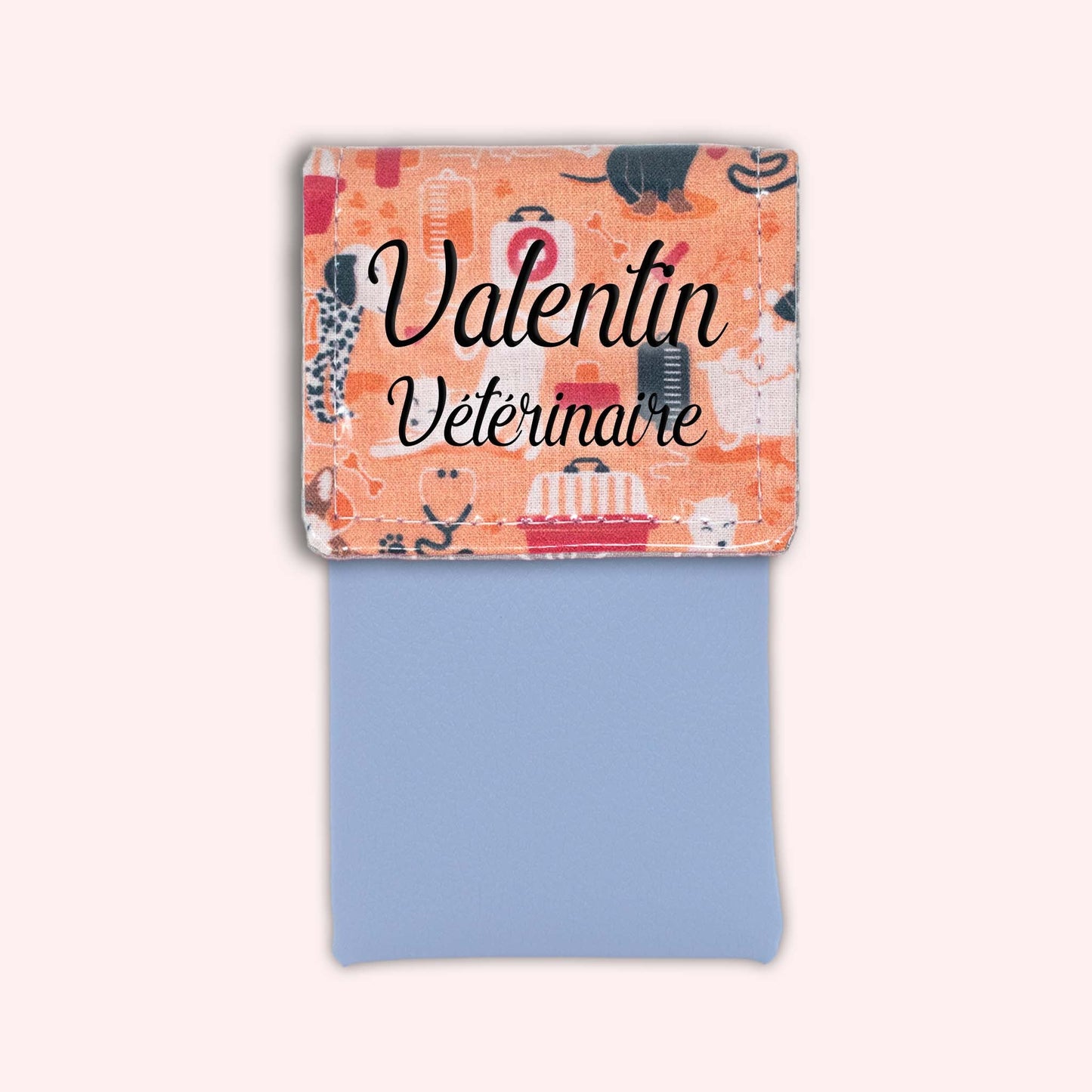 Orange Veterinarian Magnetic Pouch