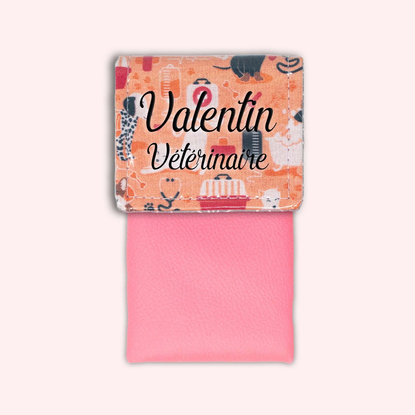 Orange Veterinarian Magnetic Pouch