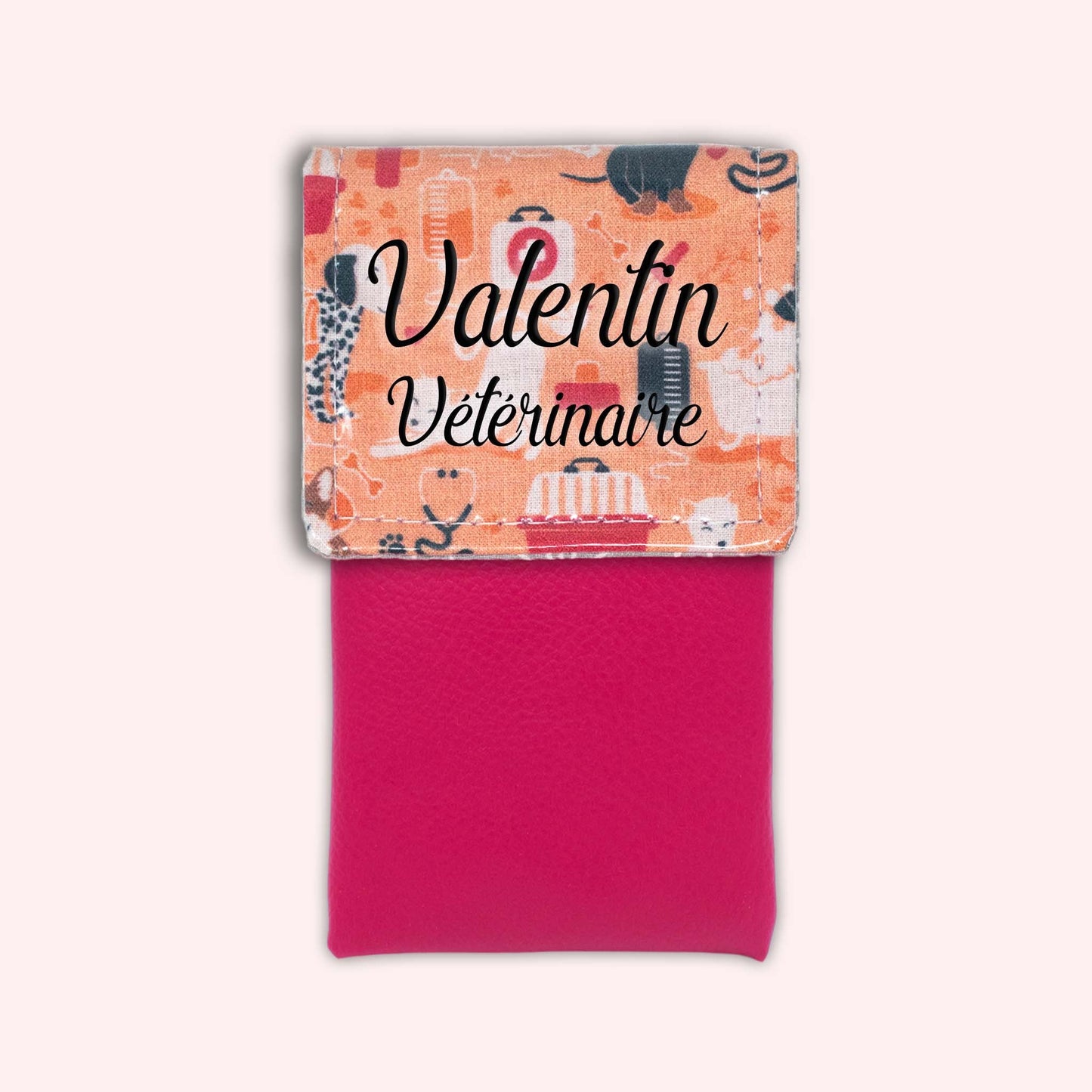 Orange Veterinarian Magnetic Pouch