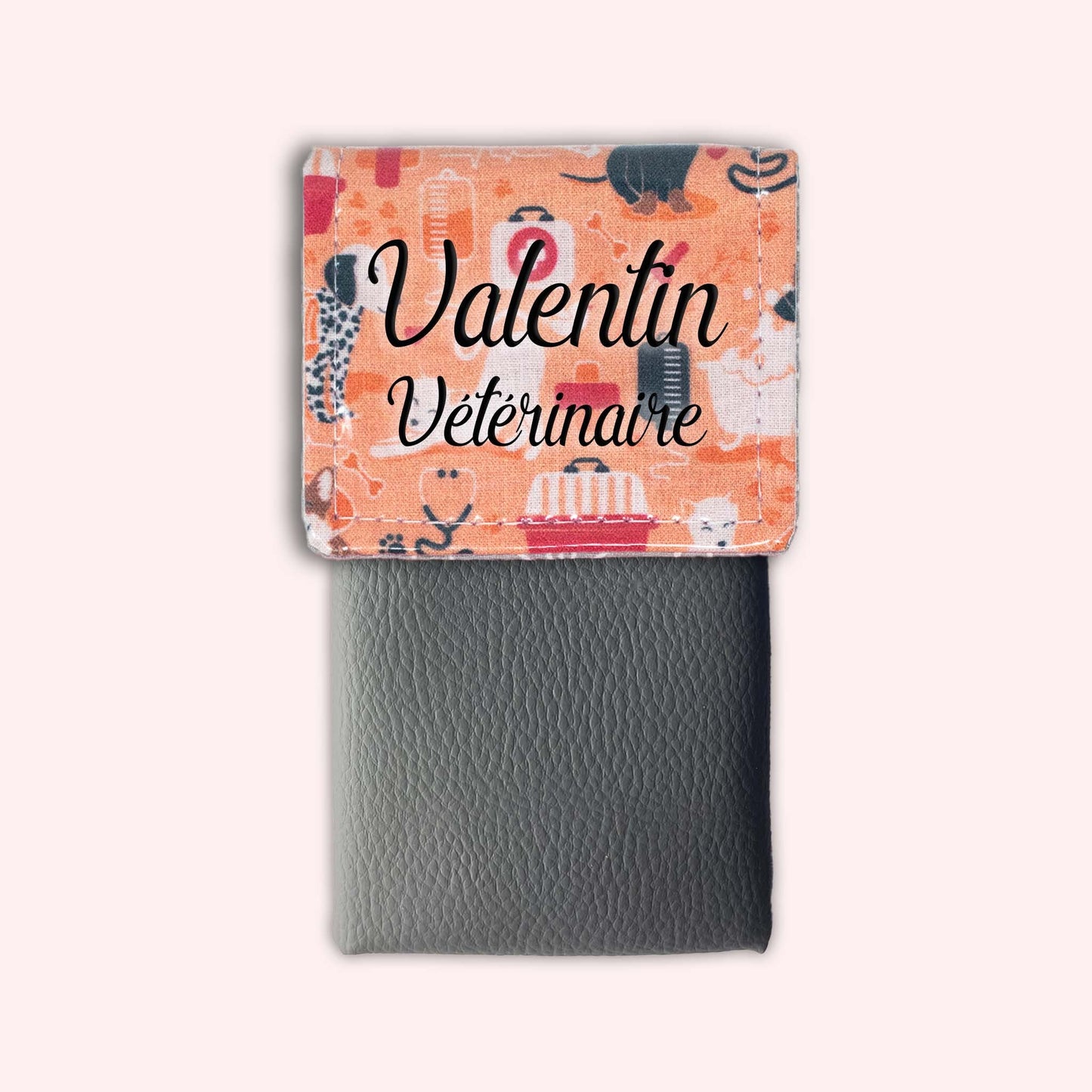 Orange Veterinarian Magnetic Pouch