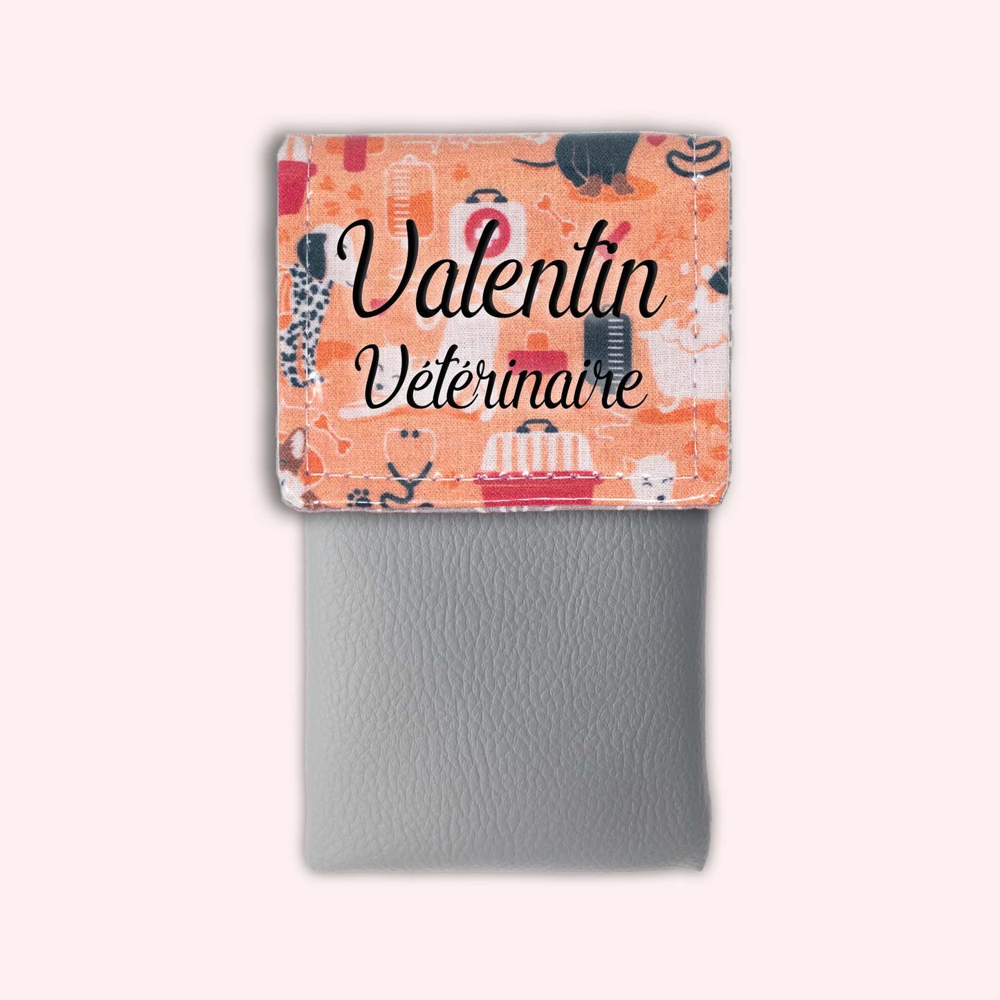 Orange Veterinarian Magnetic Pouch