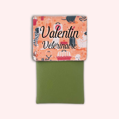 Orange Veterinarian Magnetic Pouch
