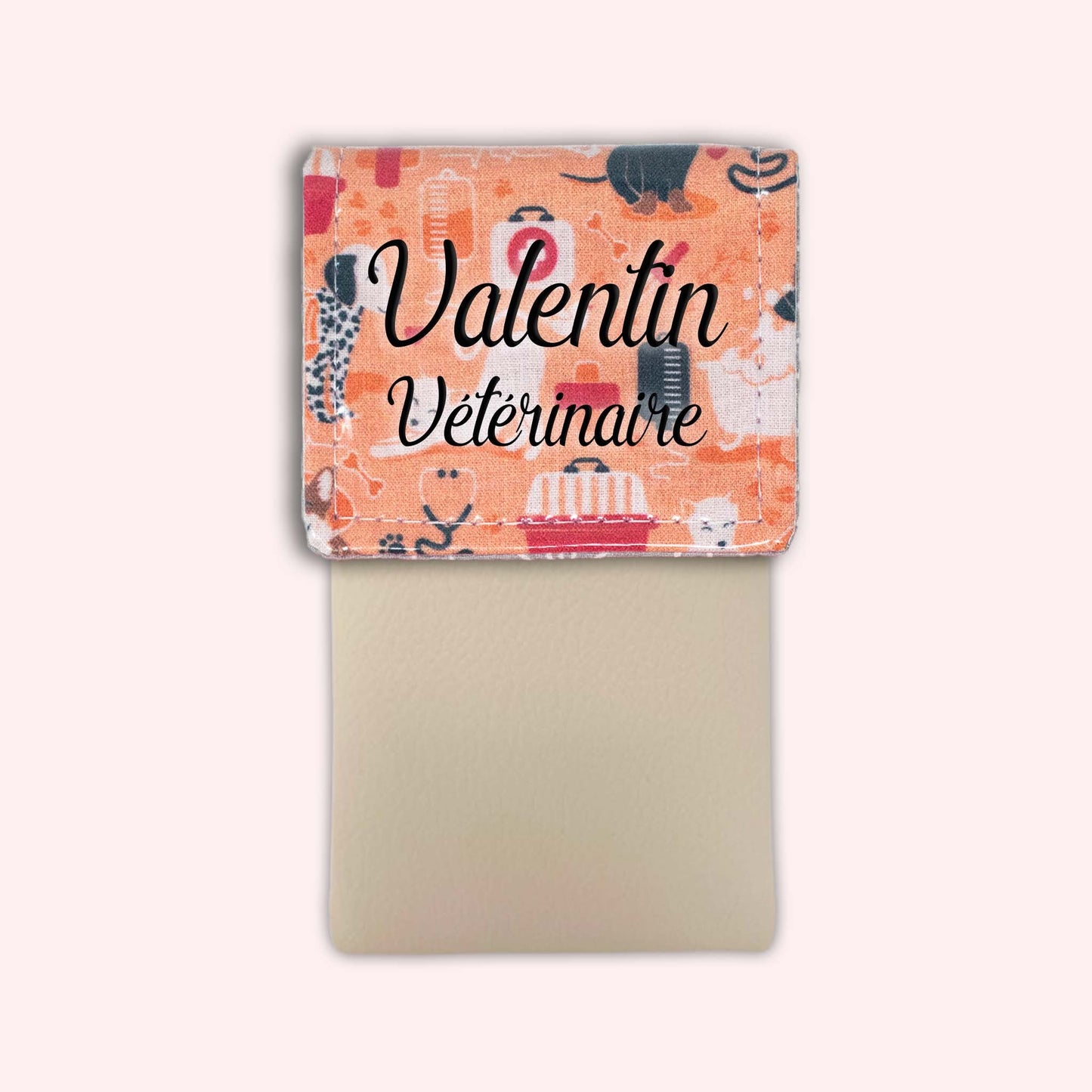Orange Veterinarian Magnetic Pouch