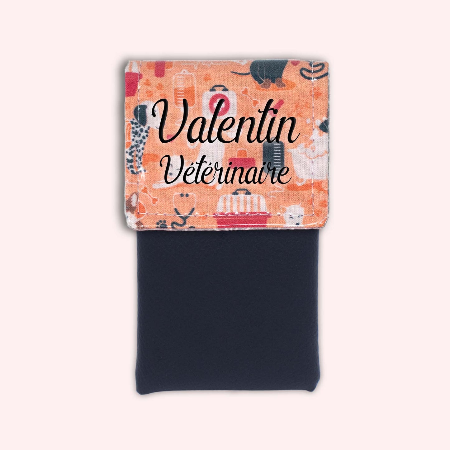 Orange Veterinarian Magnetic Pouch