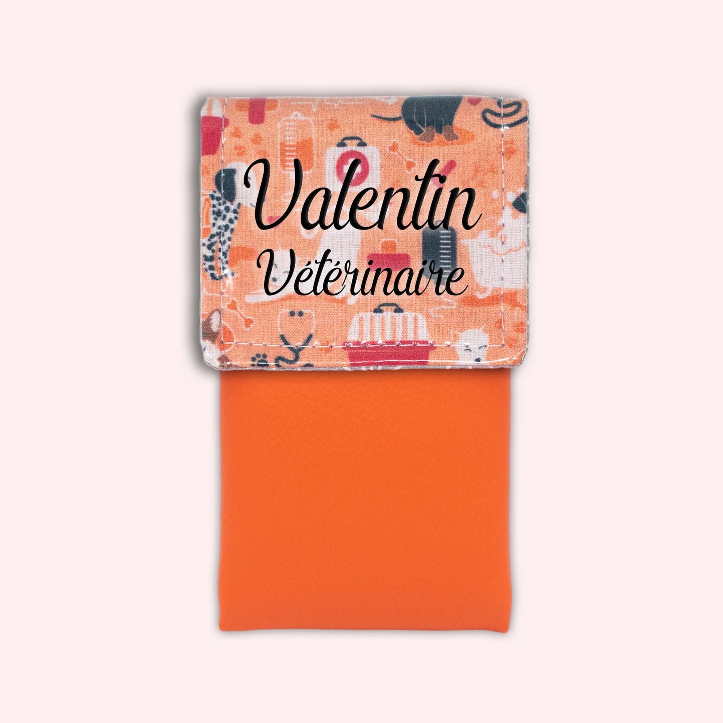 Orange Veterinarian Magnetic Pouch