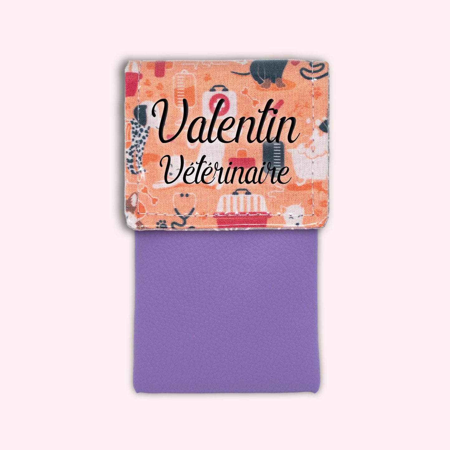 Orange Veterinarian Magnetic Pouch