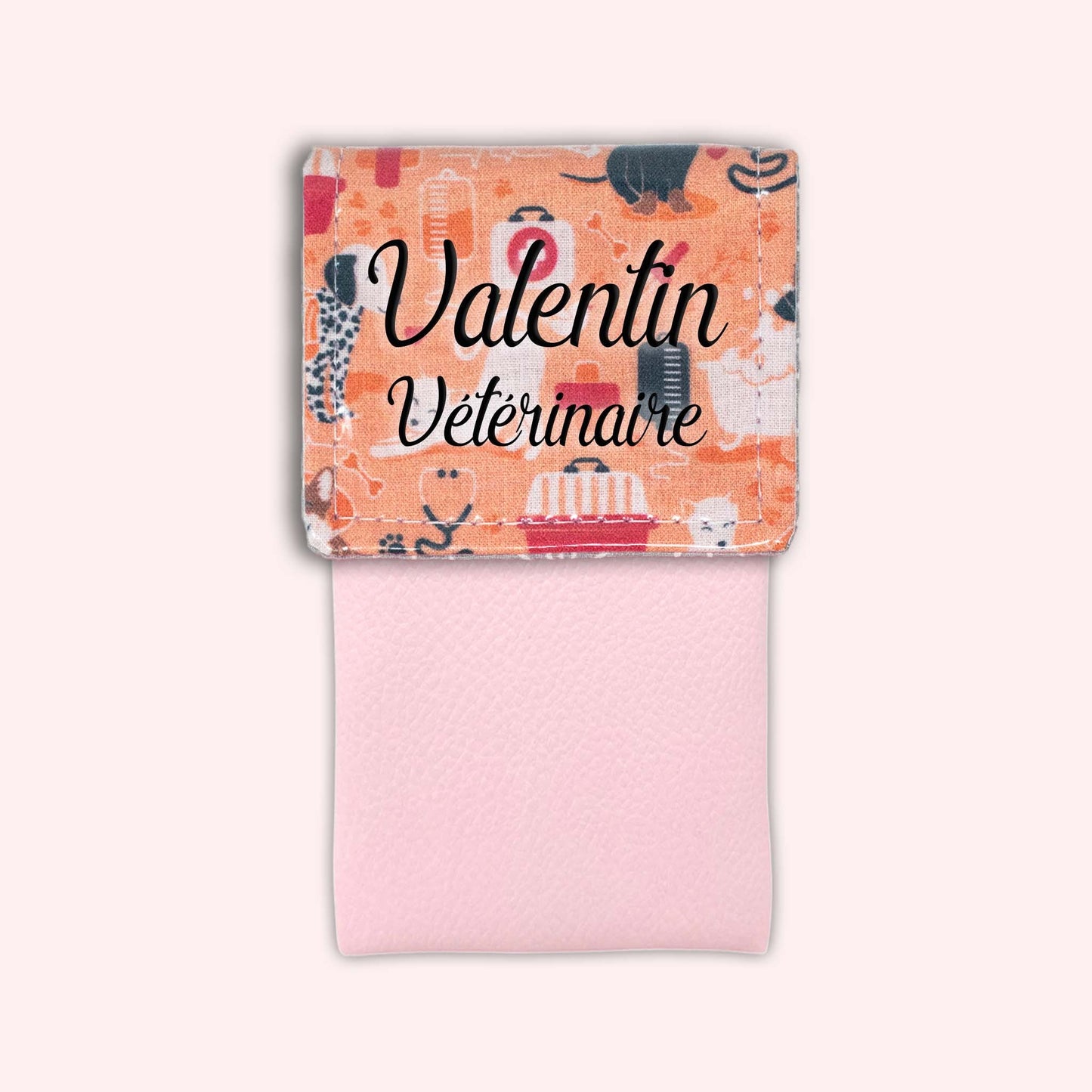 Orange Veterinarian Magnetic Pouch
