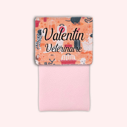 Orange Veterinarian Magnetic Pouch