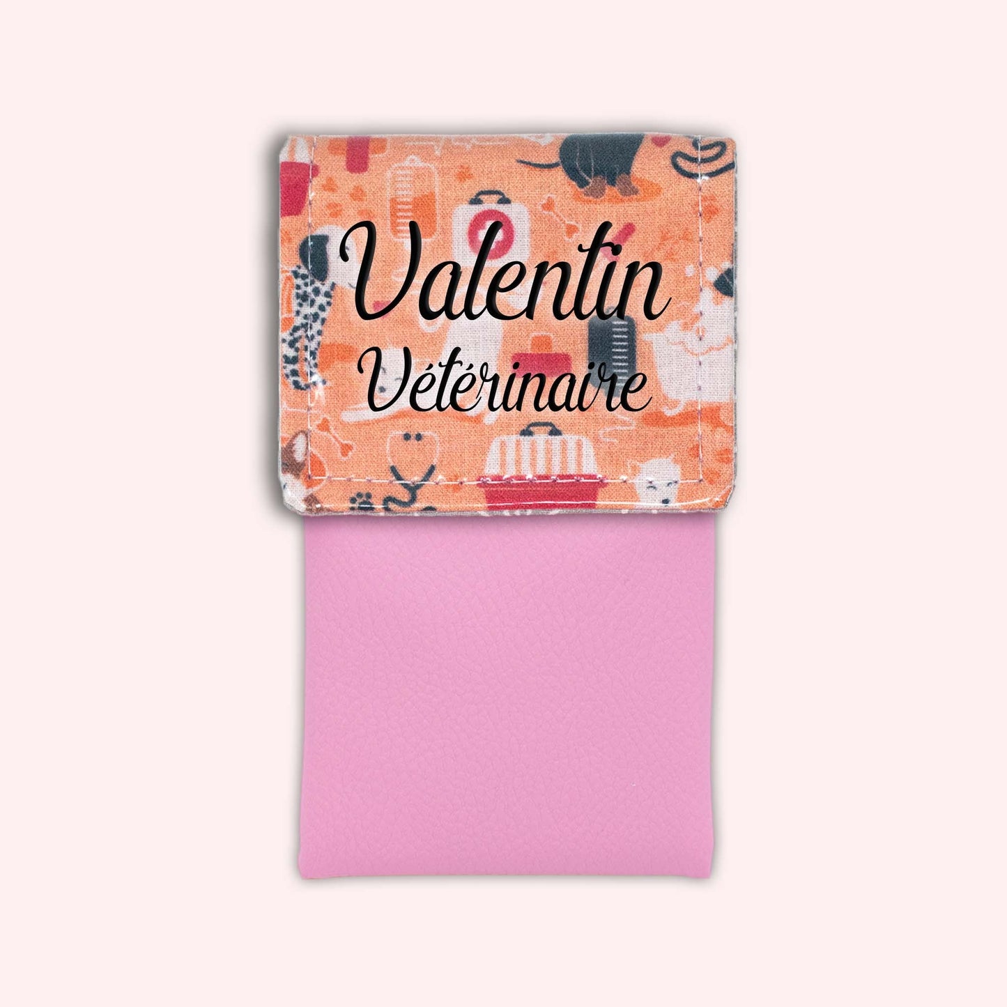 Orange Veterinarian Magnetic Pouch